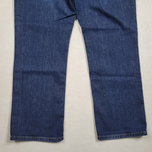 Johnston & Murphy Jeans Blue Dark Wash Mens 38X30 Denim Stretch Regular Casual - Picture 10 of 11